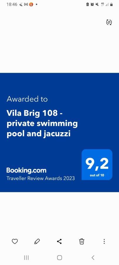 Vila Brig 108 - Private Swimming Pool And Jacuzzi Риека Экстерьер фото